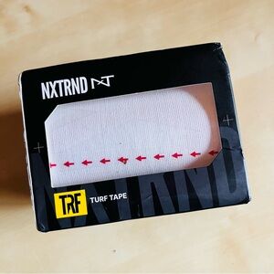 Nxtrnd TRF Turf Tape Football, Extra Wide Kinesiology Tape, White NWT